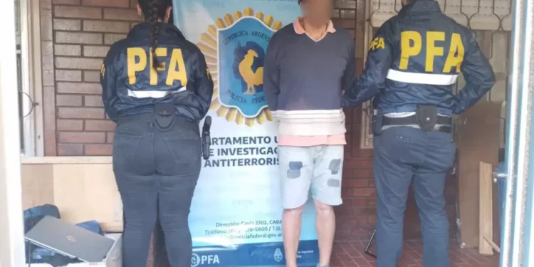 Capturado en Argentina un hombre por amenazas de bomba e intimidación pública a Milei