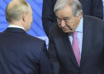 Guterres se reunió con Putin tras la cumbre de los BRICS
