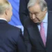 Guterres se reunió con Putin tras la cumbre de los BRICS