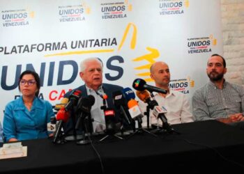 Plataforma Unitaria: “más de ocho millones venezolanos aún esperan que el CNE publique las actas”