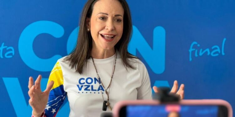 María Corina Machado: El #28J demostramos que quienes queremos el cambio en Venezuela somos una inmensa mayoría