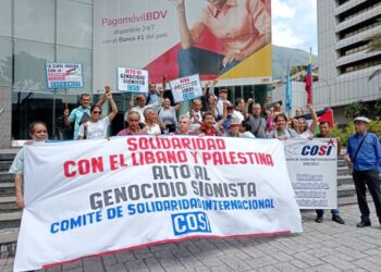 El Partido Comunista de Venezuela condena el «genocidio» de Israel contra Palestina