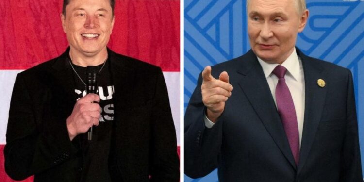 Elon Musk sostiene conversaciones con Vladímir Putin, revela The Wall Street Journal