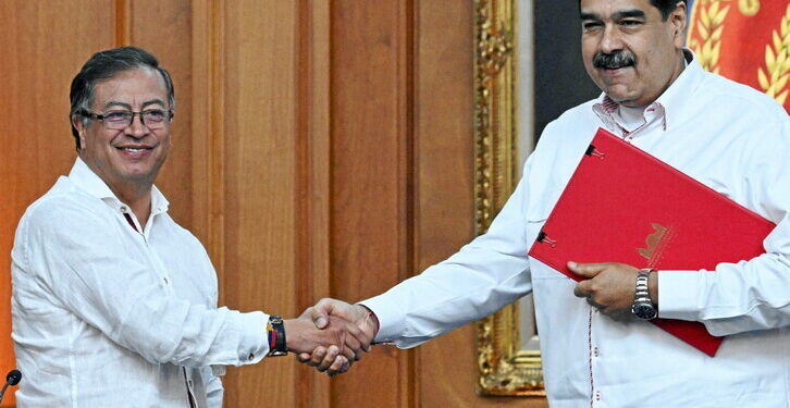 Nicolás Maduro y Gustavo Petro, una relación a prueba