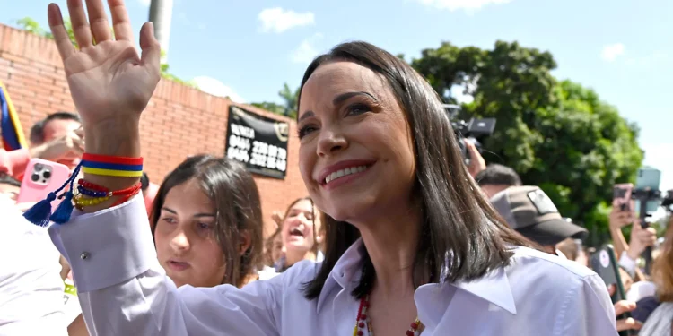 María Corina Machado es premiada con la Medalla de la Democracia 2024