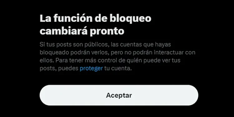 Usuarios bloqueados en X podrán ver las publicaciones públicas
