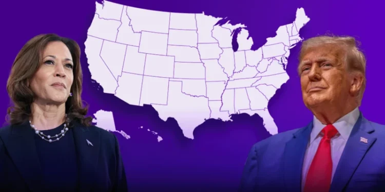 Kamala Harris llama a Trump para felicitarlo por su victoria y se compromete a una «transición pacifica y ordenada»