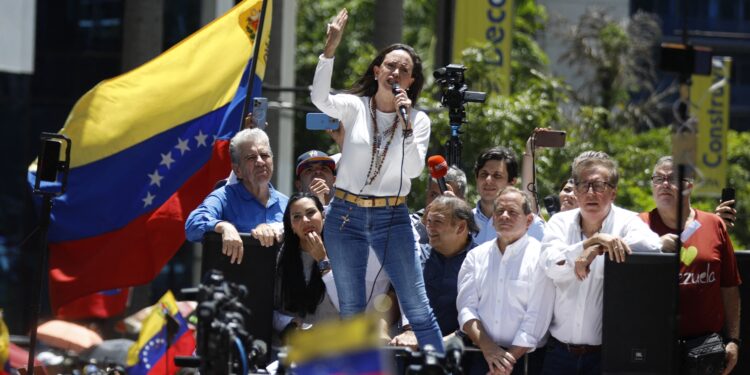 María Corina Machado espera que Trump «haga lo que corresponde» sobre la situación en Venezuela