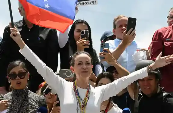 María Corina Machado: «la lucha de Venezuela es el conflicto más importante que tiene Occidente»