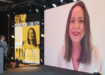 María Corina Machado es galardonada con el Premio Bruno Leoni: “es un reconocimiento al coraje de los venezolanos”