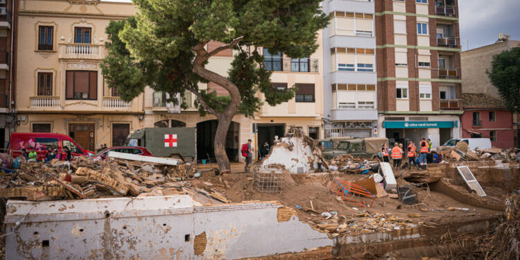 Una nueva Dana se acerca a España y pone en  alerta roja en varias comunidades