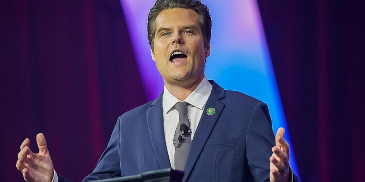 Matt Gaetz renuncia a su candidatura a secretario de Justicia de EEUU: “no quiero ser una distracción»