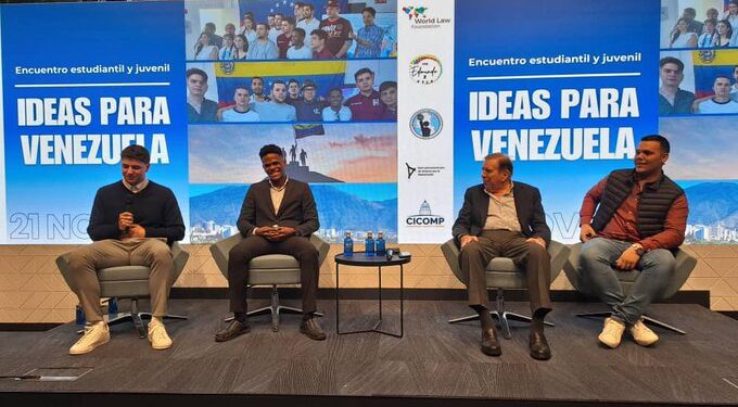 Edmundo González se reunió con jóvenes venezolanos en Madrid y prometió “garantizar oportunidades para todos en la nueva Venezuela”