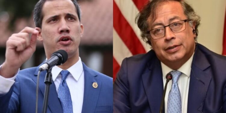 Guaidó responde a Petro y lo llama “normalizador” de la dictadura: “actúa a conveniencia con Maduro”