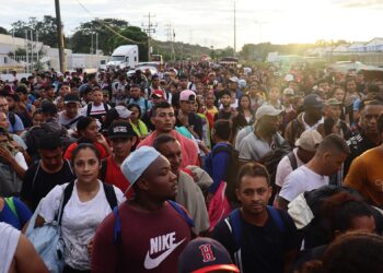 Las caravanas migrantes se multiplican en la frontera sur de México antes de Trump
