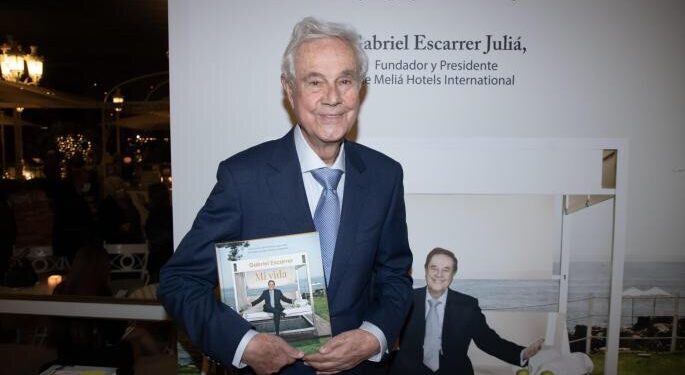 Falleció a los 89 años el empresario español Gabriel Escarrer, fundador de los hoteles Meliá