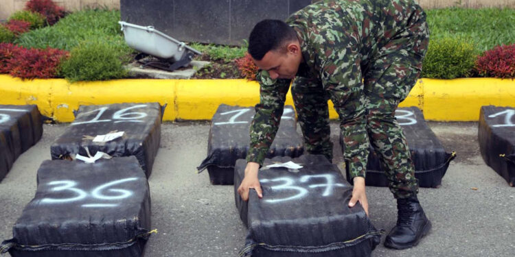 Incautan siete toneladas de marihuana en Colombia, el cargamento más grande de los últimos siete años
