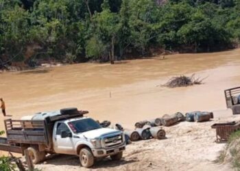 Nueva amenaza al sistema hidroeléctrico: minero brasileño regresó a Venezuela para reiniciar extracción ilegal de oro en la cuenca alta del Caroní