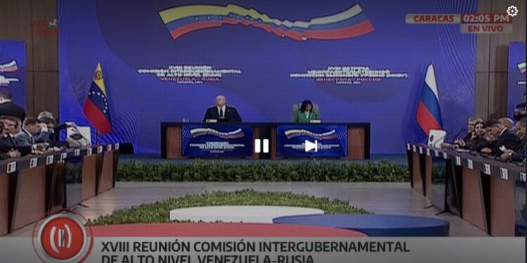 Viceprimer ministro de Rusia llega a Venezuela para evaluar acuerdos de cooperación