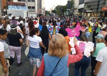 Mujeres marcharon en Caracas para exigir el fin de la violencia: «queremos vivir libres y sin miedo»
