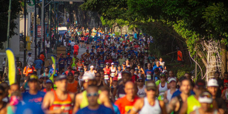 Casi 3.000 personas participarán en la novena edición del Maratón CAF de 2025 en Caracas