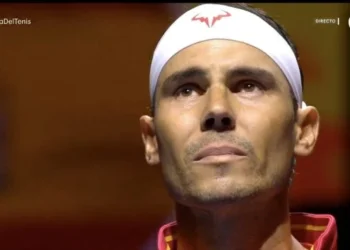 Las lágrimas de Rafael Nadal antes de jugar su último torneo como tenista profesional