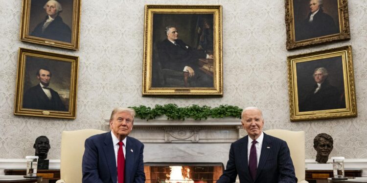 Trump y Biden hablaron de la guerra en Ucrania y de los rehenes israelíes en Gaza