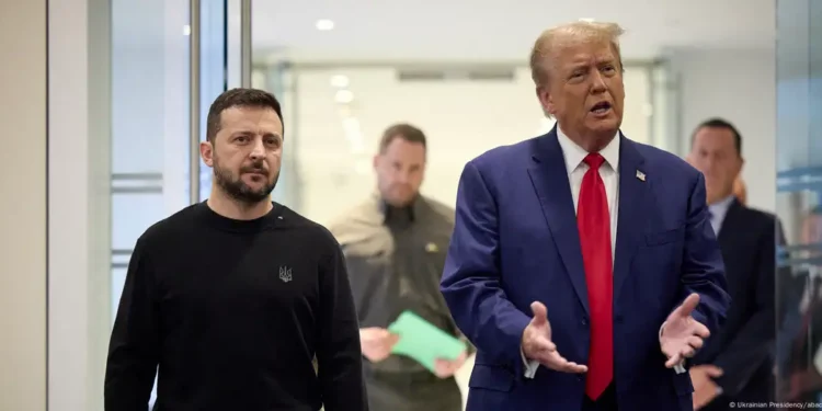 Trump y Zelenski avanzan en negociación para definir una tregua entre Ucrania y Rusia