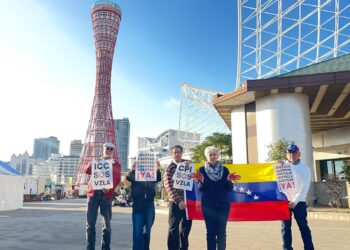 Venezolanos en el mundo protestan contra la inacción de la CPI ante crímenes de lesa humanidad en el país (Fotos)