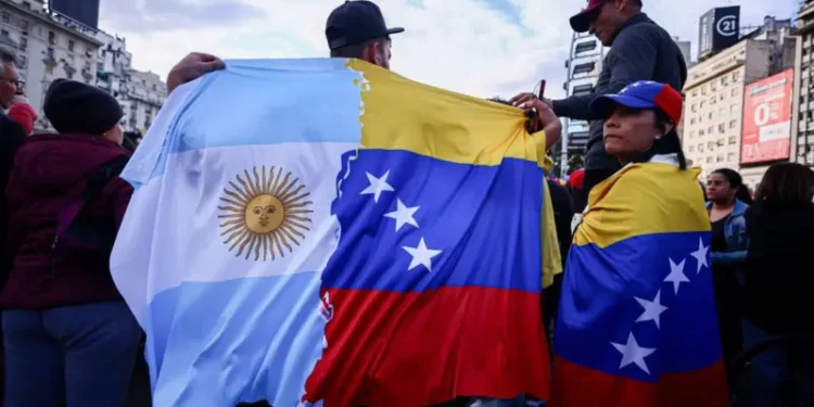 Venezolanos en Argentina organizan festival para pedir por la paz y la democracia en Venezuela
