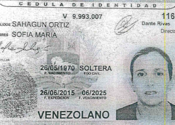 HRW denuncia la desaparición de la ciudadana española-venezolana Sofía Sahagún