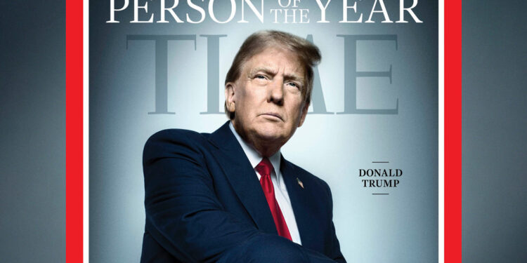 Revista Time nombra a Donald Trump Persona del Año 2024