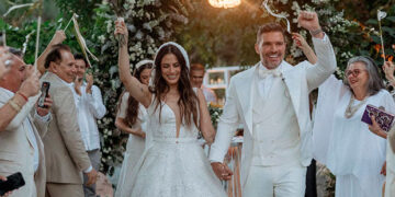 Julián Gil y Valeria Marín se casaron en Puerto Rico