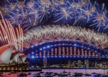 Nueva Zelanda y Australia recibieron el Año Nuevo con show de fuegos artificiales
