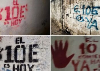 «El 10 de enero es hoy»: Aparecen nuevos grafitis respaldando a Edmundo González en toda Venezuela