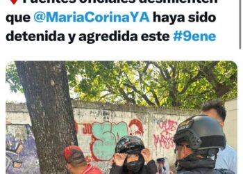 Chavismo desmiente que María Corina Machado haya sido detenida (Foto)