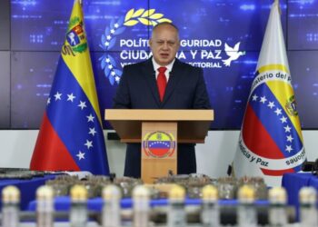 Diosdado Cabello anuncia el desmantelamiento de un “grupo muy peligroso” de “mercenarios”