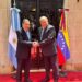 Gonzalez Urrutia estuvo con el canciller argentino Gerardo Werthein para abogar por los asilados y presos políticos en Venezuela