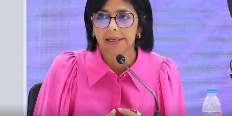 Delcy Rodríguez denuncia «planes perversos del fascismo» en Venezuela: «Que nadie se equivoque que seremos implacables en el ejercicio de la justicia»