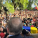 Venezolanos recibieron en Uruguay a Edmundo González