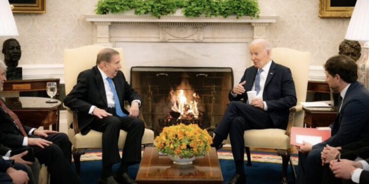 EEUU reiteró su apoyo a las aspiraciones democráticas de Venezuela tras reunión de Biden con Edmundo González (Comunicado)