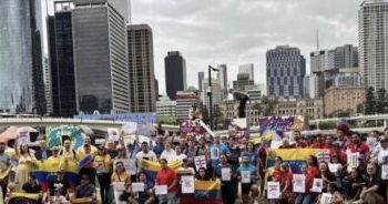 Australia responde al llamado de María Corina Machado este 9E: «Gloria al Bravo Pueblo»