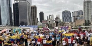 Australia responde al llamado de María Corina Machado este 9E: «Gloria al Bravo Pueblo»