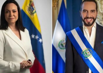 María Corina Machado conversó con Nayib Bukele: «Me transmitió su apoyo a la lucha por la libertad»