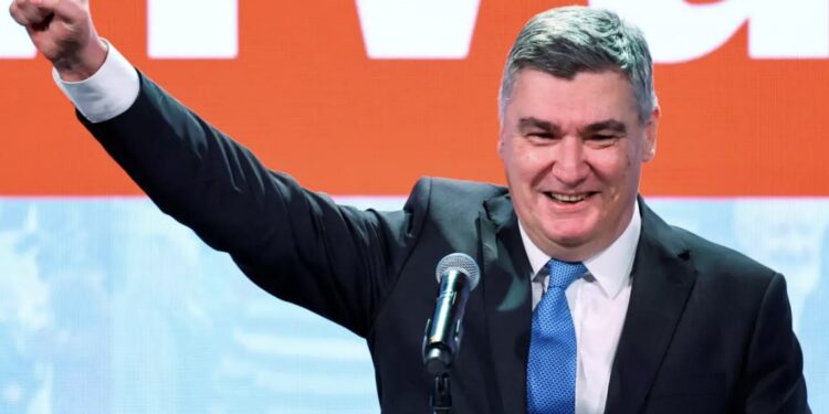 Zoran Milanovic fue reelecto en Croacia con más del 74% de los votos