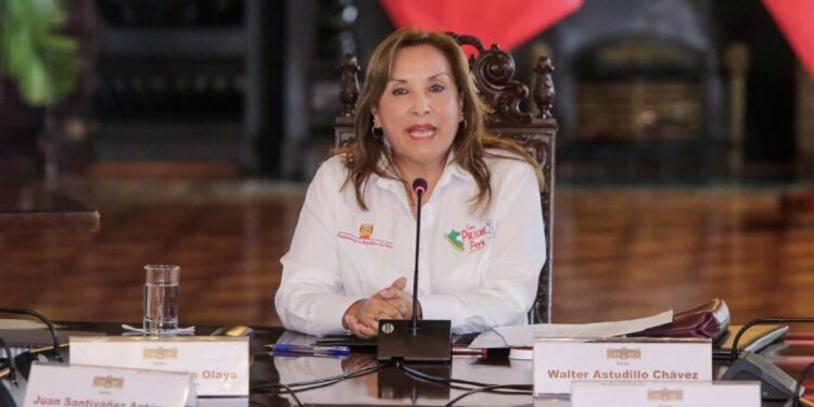 Dina Boluarte: «Gran parte de los venezolanos migrantes en Perú conforman organizaciones criminales»