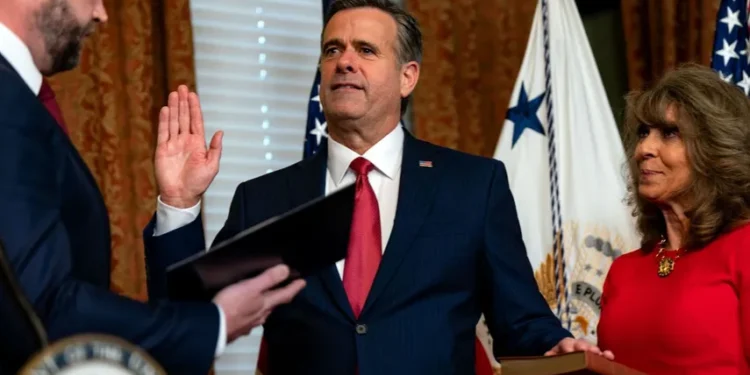 Senado de Estados Unidos confirmó a John Ratcliffe como nuevo director de la CIA