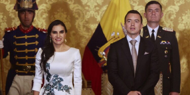 Noboa ratifica a Cynthia Gellibert como vicepresidenta encargada, hasta que Verónica Abad se presente en Turquía