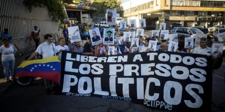 Vente Venezuela exigió la liberación de los más de 1.600 presos políticos del país