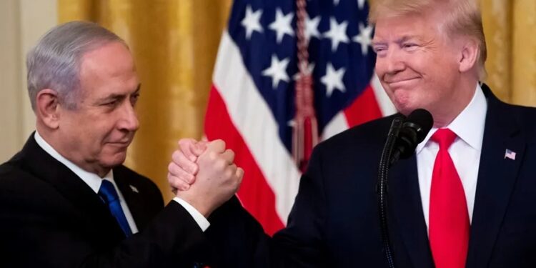 Donald Trump invita a Benjamín Netanyahu a visitar la Casa Blanca